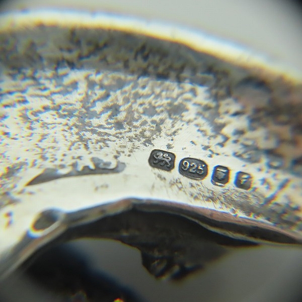 実際に弊社で買取させて頂いたCRAZY PIG/クレイジーピッグ スカルインザムーンペンダントの画像 6枚目