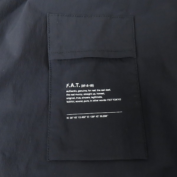 実際に弊社で買取させて頂いたfat/エフエーティー ナイロンスウェット /FATの画像 4枚目