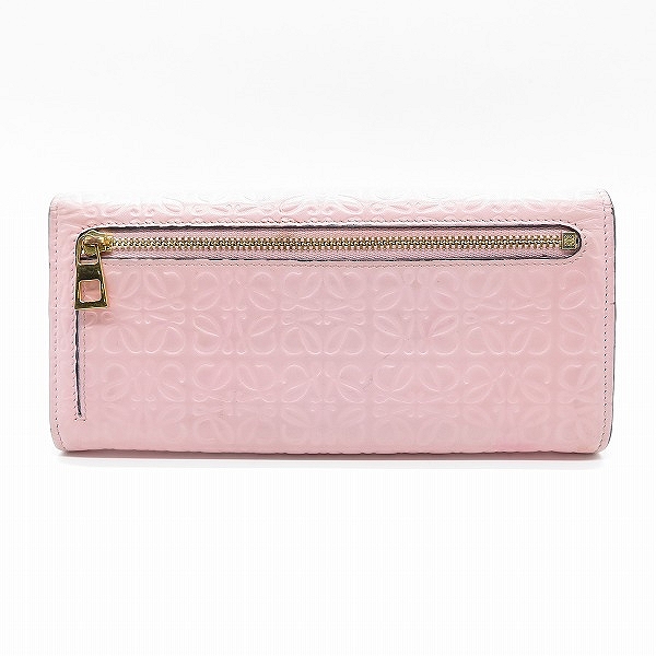 実際に弊社で買取させて頂いたLOEWE/ロエベ リピート アナグラム 二つ折り長財布の画像 1枚目