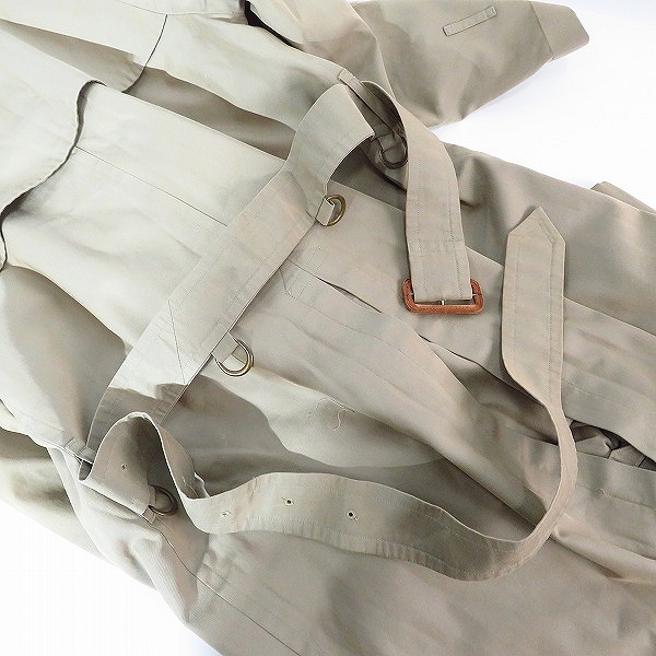 実際に弊社で買取させて頂いた【難あり】Burberrys /バーバリーズ トレンチコート 裏地ノバチェック FD082-039-41 Mの画像 5枚目