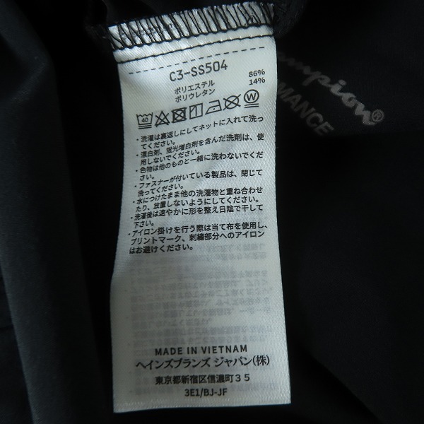 実際に弊社で買取させて頂いた【未使用】Champion/チャンピオン  ハーフパンツ MEN'S PERFORMANCE C3-SS504  XLの画像 3枚目