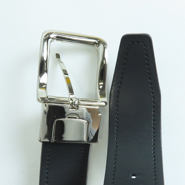 実際に弊社で買取させて頂いたHUGO BOSS/ヒューゴボス レザー ベルト ブラウンの画像 2枚目