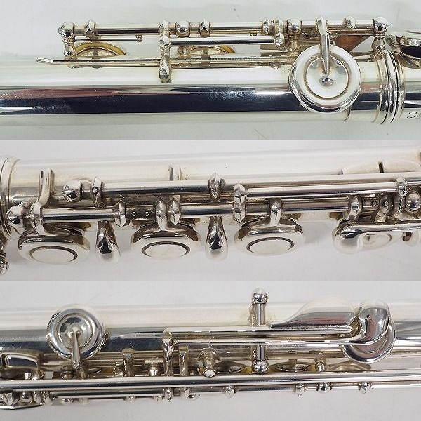 実際に弊社で買取させて頂いたYAMAHA/ヤマハ YFL-514/YFL514 頭部管銀製 Eメカ付 ハードケース・ケースカバー付の画像 6枚目