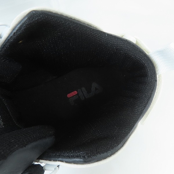 実際に弊社で買取させて頂いたFILA/フィラ ハイカットスニーカー MFW17001-003/27.5の画像 4枚目
