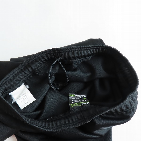 実際に弊社で買取させて頂いたBack Channel/バックチャンネル イージーパンツ ブラック/Mの画像 5枚目