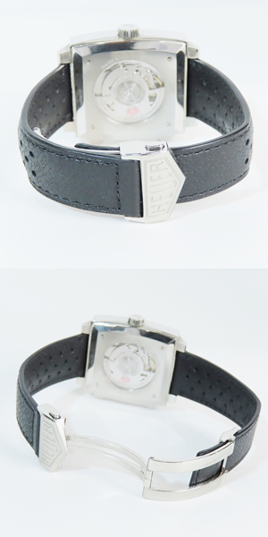 実際に弊社で買取させて頂いたTAG HEUER/タグホイヤー  モナコ キャリバー11 クロノグラフ CAW211Pの画像 4枚目