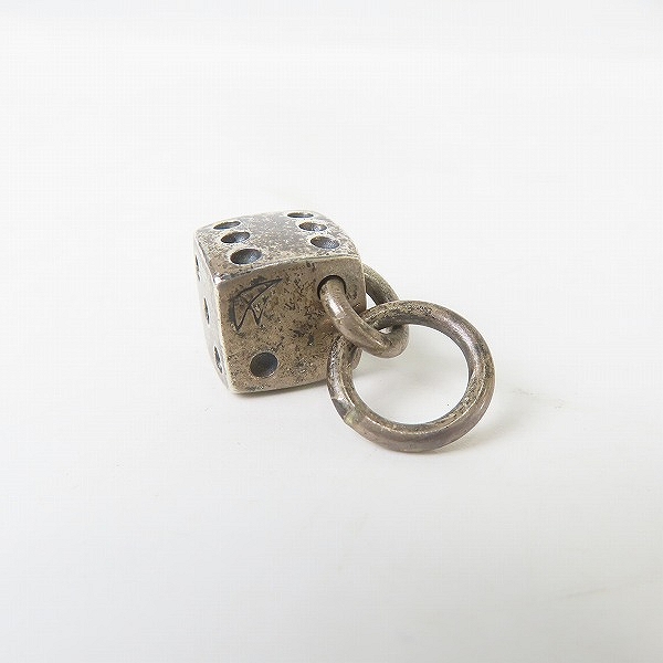 実際に弊社で買取させて頂いたCRAZY PIG DESIGNS/クレイジーピッグ SKULL DICE PENDANT/スカルダイス ペンダントトップの画像 5枚目