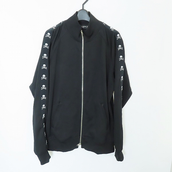 実際に弊社で買取させて頂いたmastermind JAPAN/マスターマインドジャパン 袖スカル トラックジャケット MJ17P01-Bl033-600/L