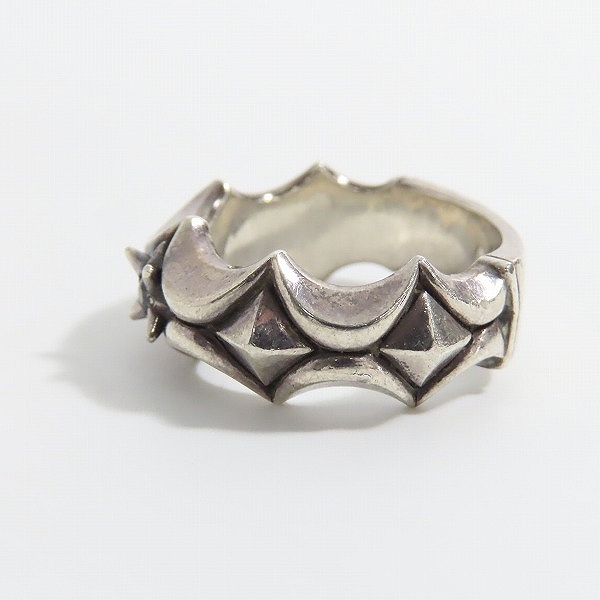 実際に弊社で買取させて頂いたBloody Mary/ブラッディマリー カラペスリング w/1サファイア 19号の画像 2枚目