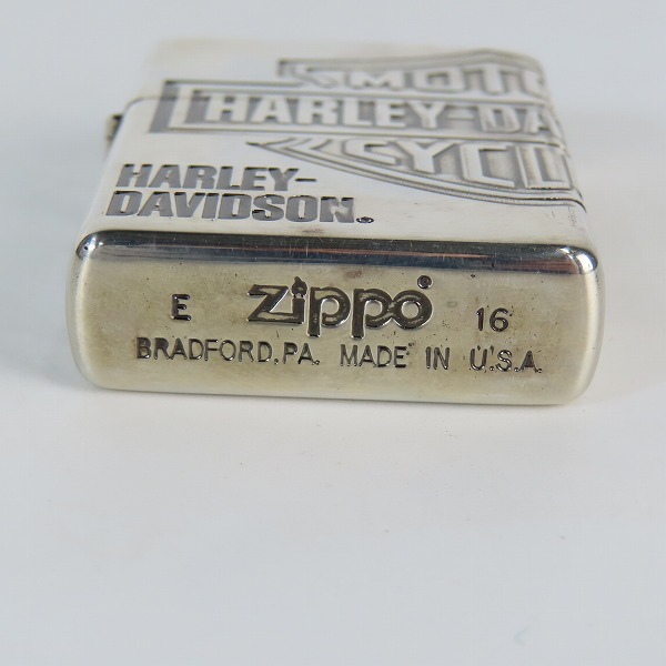 実際に弊社で買取させて頂いたZIPPO/ジッポー HARLEY-DAVIDSON/ハーレーダビッドソン ロゴ 2016年製の画像 4枚目