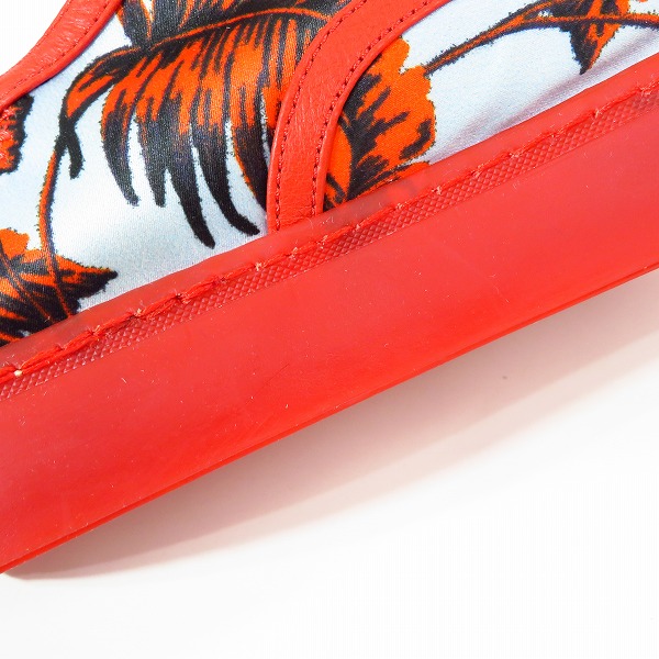 実際に弊社で買取させて頂いたMARC JACOBS/マークジェイコブス ボタニカル柄 ローカットスニーカースリッポン/41の画像 8枚目