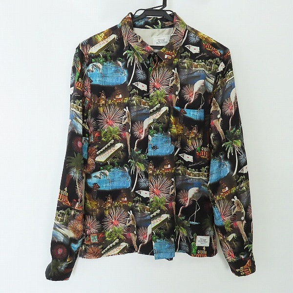 実際に弊社で買取させて頂いたTHE CRIMIE/クライミー バニーガール 長袖 オープンカラーシャツ/アロハシャツ S