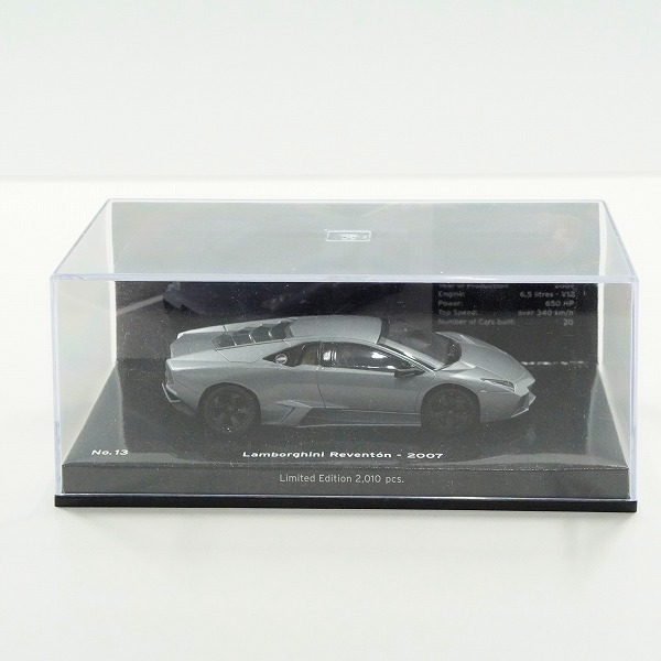 実際に弊社で買取させて頂いたMINICHAMPS/ミニチャンプス 436 103950 Lamborghini Reventon 2007/ランボルギーニ 1/43 ミニカーの画像 1枚目