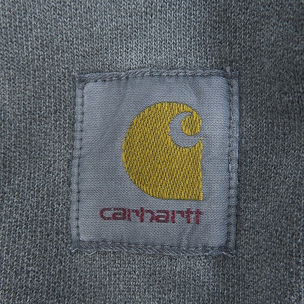 実際に弊社で買取させて頂いたCarhartt/カーハート VISTA SWEAT グレー系 I029522/XLの画像 6枚目
