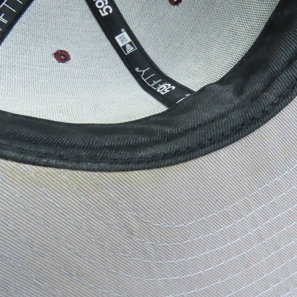 実際に弊社で買取させて頂いたNEW ERA×BACK CHANNEL/ニューエラ×バックチャンネル アーチロゴ 刺繍 キャップ/帽子の画像 6枚目