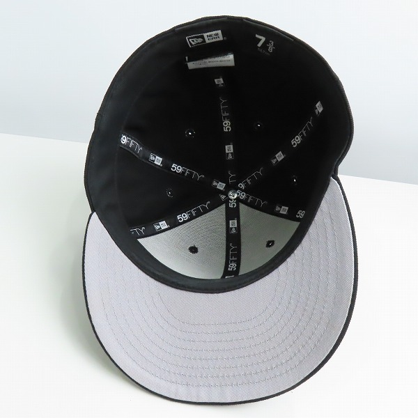 実際に弊社で買取させて頂いたNEW ERA×BACK CHANNEL/ニューエラ×バックチャンネル ブラック キャップ/帽子の画像 2枚目