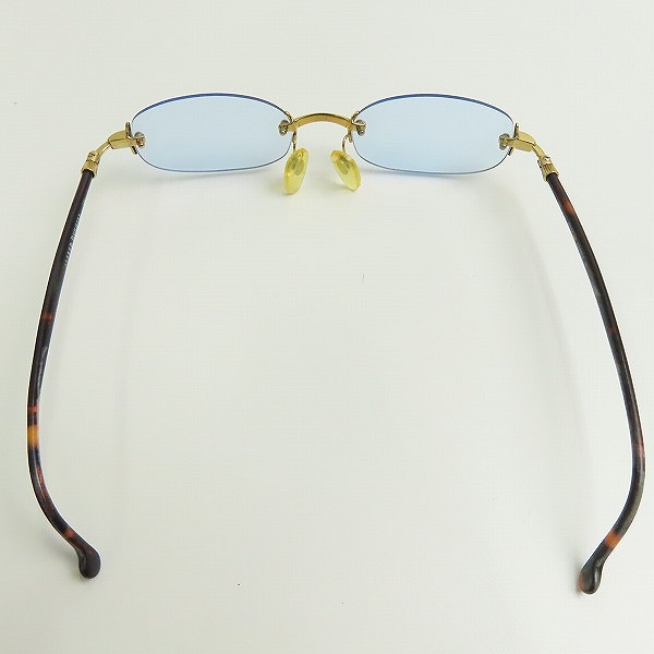 実際に弊社で買取させて頂いたALFRED DUNHILL/アルフレッド ダンヒル 度なし サングラス/アイウェア リムレスフレーム の画像 3枚目