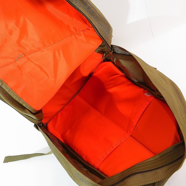 実際に弊社で買取させて頂いたBRIEFING/ブリーフィング バックパック/リュックサック カーキの画像 4枚目