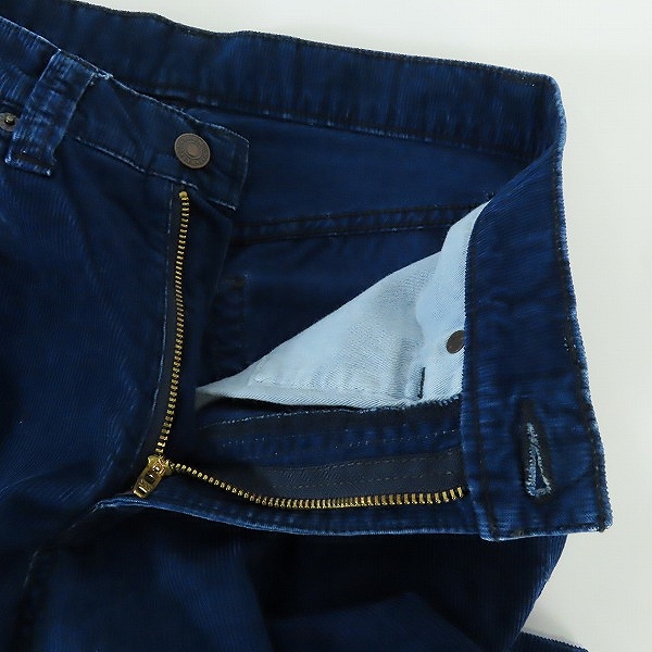 実際に弊社で買取させて頂いたblue blue/ブルーブルー コーデュロイパンツ 27の画像 6枚目