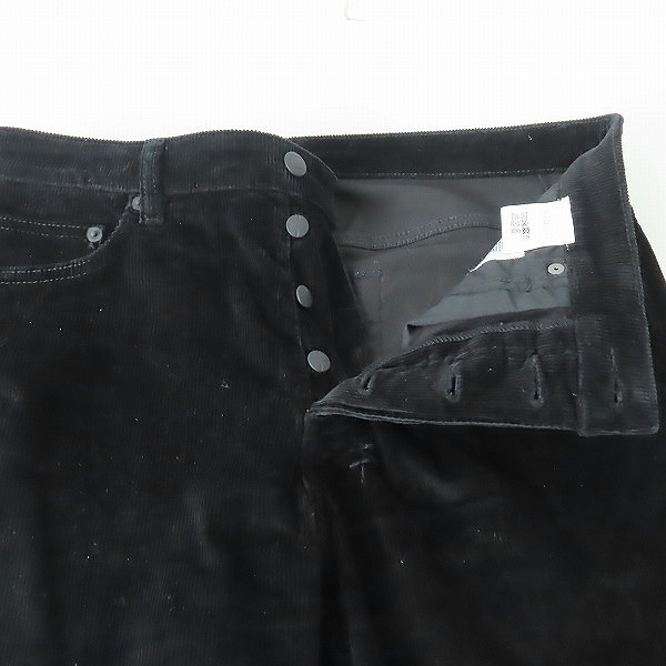実際に弊社で買取させて頂いたKSUBI/スビ HAZLOW コーデュロイパンツ ブラック/33の画像 5枚目