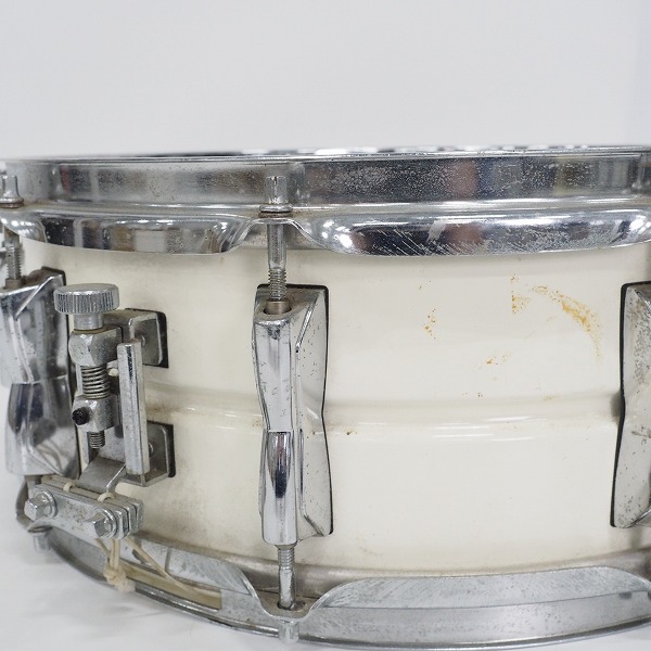 実際に弊社で買取させて頂いた【使用感有り】YAMAHA/ヤマハ SD-255S 真矢シグネチャー スネアドラム スチールシェル 14×5.5インチの画像 2枚目