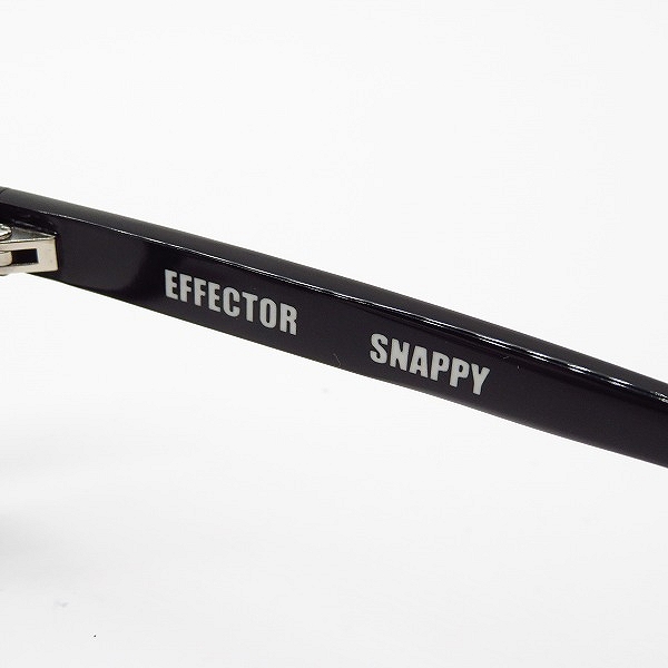 実際に弊社で買取させて頂いたEFFECTOR/エフェクター SNAPPY/スナッピー 眼鏡/メガネフレーム/アイウェアの画像 5枚目