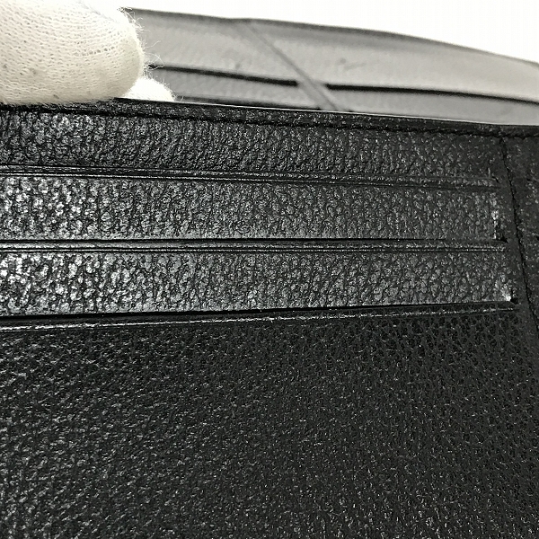 実際に弊社で買取させて頂いたDUNHILL/ダンヒル 二つ折り 長財布/長札入れの画像 6枚目