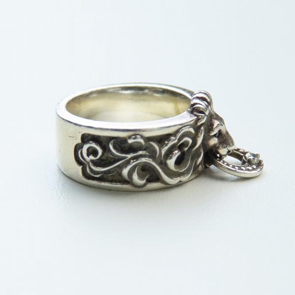 実際に弊社で買取させて頂いたJustin Davis×内山英雄/ジャスティンデイビス LION KEEPER/ライオンキーパー リング SRJ522/11号の画像 4枚目