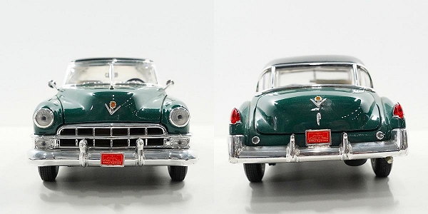実際に弊社で買取させて頂いた【箱無し】Road Signature/ロードシグネチャー 1949 キャデラック クーペ デビル 1/18 ミニカーの画像 2枚目