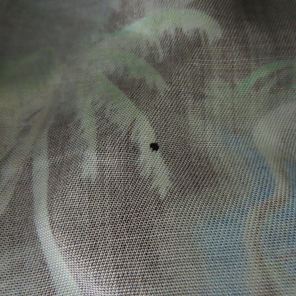 実際に弊社で買取させて頂いたTHE CRIMIE/クライミー バニーガール 長袖 オープンカラーシャツ/アロハシャツ Sの画像 8枚目