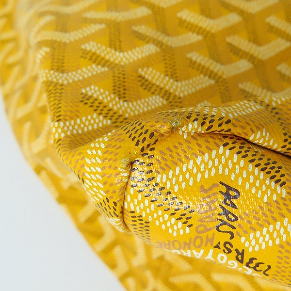 実際に弊社で買取させて頂いたGOYARD/ゴヤール サンルイ PM トートバッグ/ポーチ付き AMALOUIS PM 08の画像 7枚目