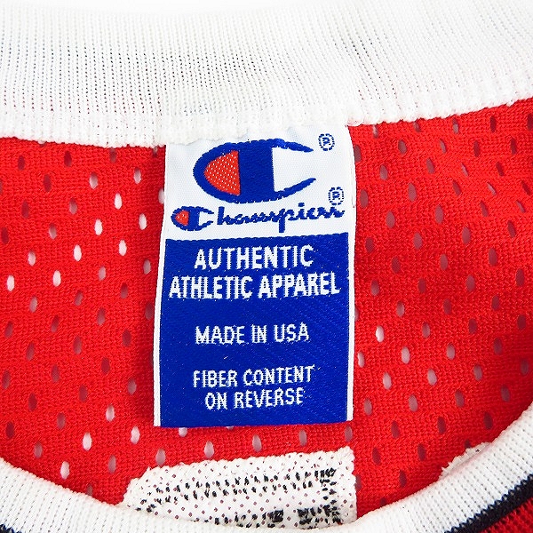 実際に弊社で買取させて頂いたCampion/チャンピオン NBA BULLS ブルズ #33 PIPPEN/ピッペン ゲームシャツ ユニフォーム 48の画像 2枚目