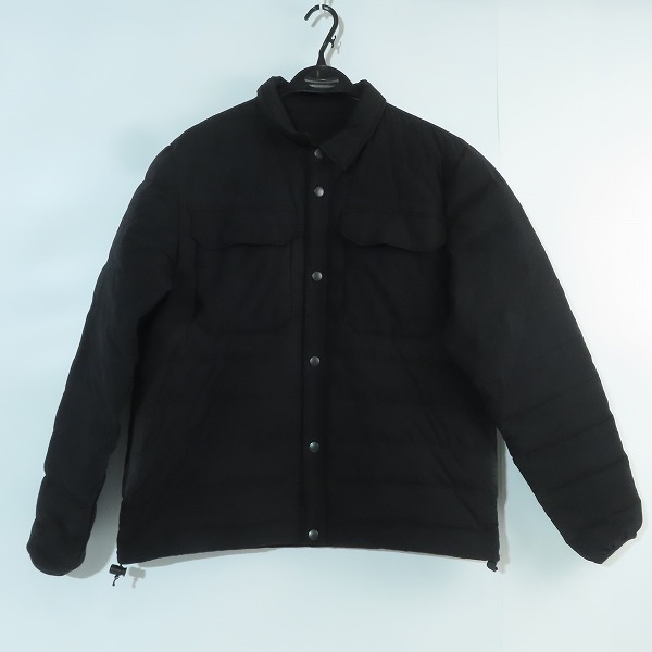 実際に弊社で買取させて頂いたUNIFORM experiment/ユニフォームエクスペリメント 19AW/DOWN Shirt BLOUSON/ダウンシャツブルゾン UE-192010/3