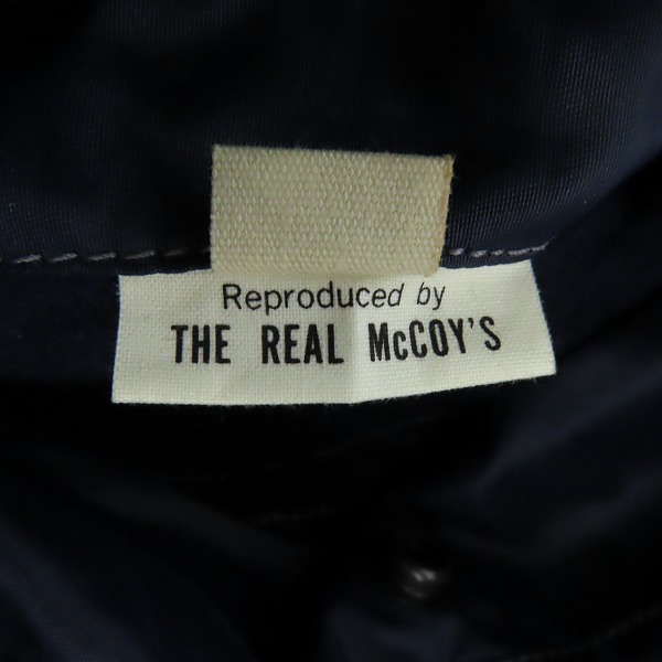 実際に弊社で買取させて頂いたTHE REAL McCOY'S/ザリアルマッコイズ MONARCH MFG社 実名復刻 N-2A ミリタリージャケット MIL-J-6278 Mの画像 5枚目