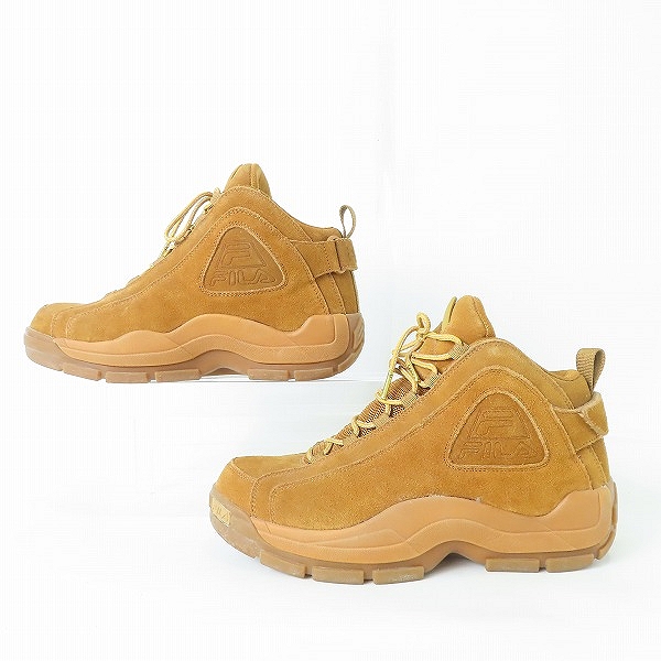 実際に弊社で買取させて頂いたFILA×atmos/フィラ×アトモス FILA 96/ WHEAT/GUM/1VB90139-200 ハイカットスニーカー/US10の画像 3枚目