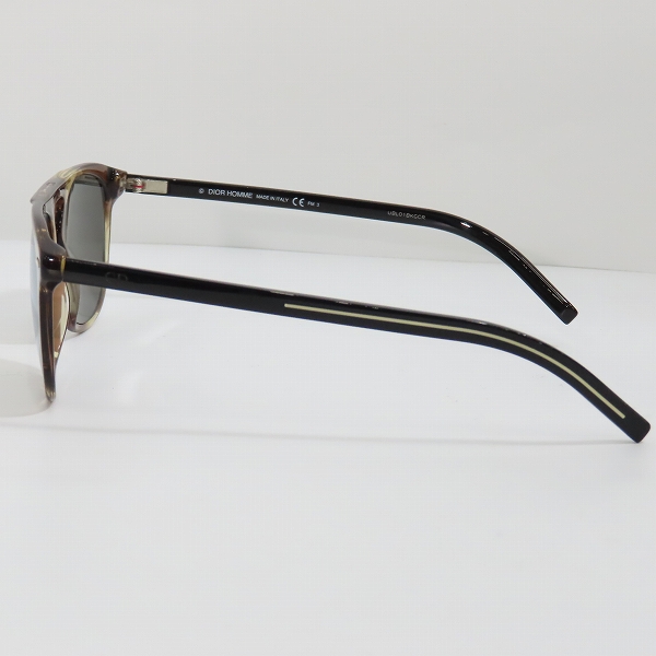 実際に弊社で買取させて頂いたDIOR HOMME/ディオールオム サングラス/アイウェア BLACKTIE249S WR9UEの画像 2枚目