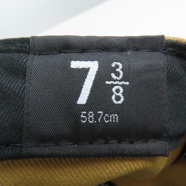 実際に弊社で買取させて頂いたNEW ERA×BACK CHANNEL/ニューエラ×バックチャンネル ブラウン/ブラック キャップ/帽子の画像 4枚目