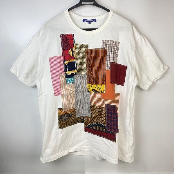 実際に弊社で買取させて頂いたCOMME des GARCONS JUNYA WATANABE MAN/コムデギャルソン 綿天竺×多素材MIX Tシャツ WQ-T020 /S