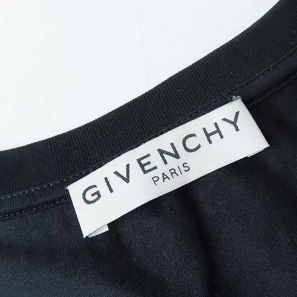 実際に弊社で買取させて頂いたGIVENCHY/ジバンシィ ロゴプリント 半袖Tシャツ BM70Y73002/XSの画像 2枚目
