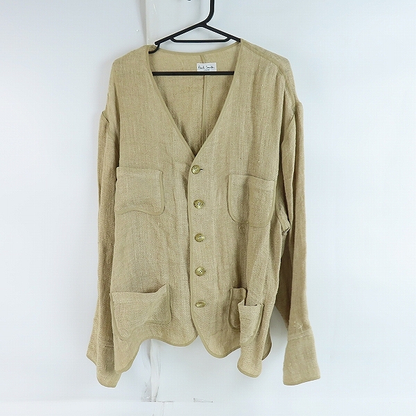 実際に弊社で買取させて頂いたPaul Smith/ポールスミス リネンジャケット 麻 PS-23D L