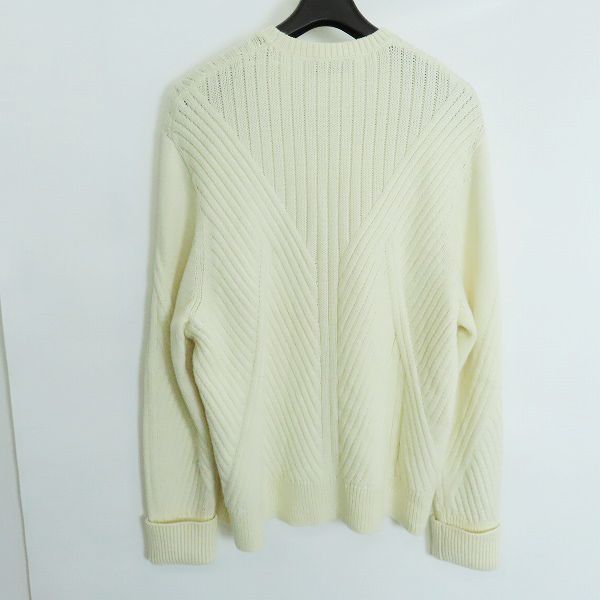 実際に弊社で買取させて頂いたNeIL Barrett/ニールバレット FW20 ケーブル編みクルーネックニット Lの画像 1枚目