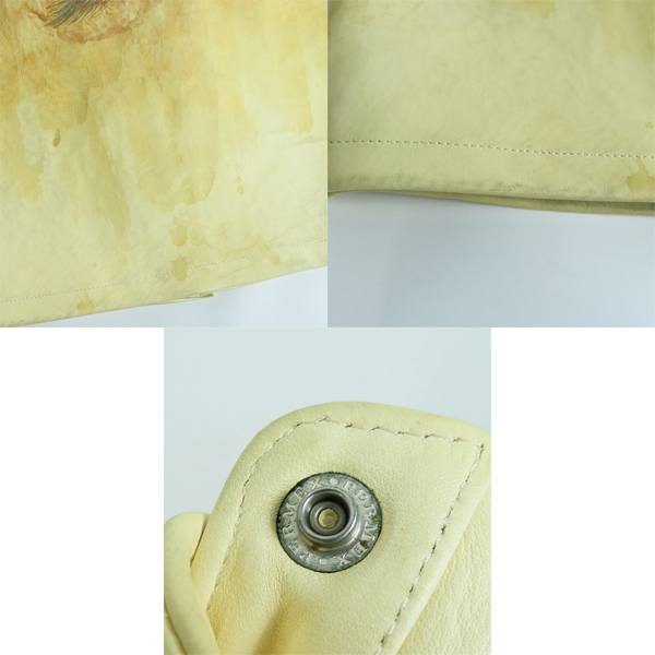 実際に弊社で買取させて頂いたmastermind JAPAN × Orga/マスターマインド×オルガ 10周年記念 07-08AW HEARTFUL 入れ墨加工レザージャケット OMR-SH6-72/Mの画像 9枚目