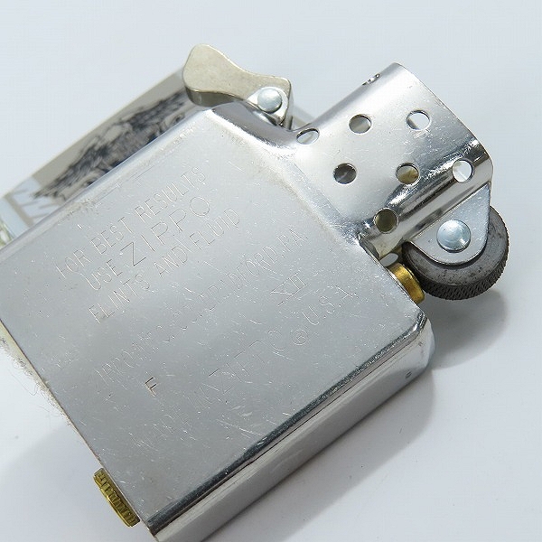 実際に弊社で買取させて頂いたZIPPO/ジッポー HARLEY DAVIDSON/ハーレーダビッドソン 95th Anniversary/95周年シリアル入り 97年製の画像 6枚目