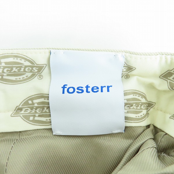 実際に弊社で買取させて頂いたDickies/ディッキーズ × fosterr/フォスター チノパンツ 213M40ED01/Lの画像 4枚目