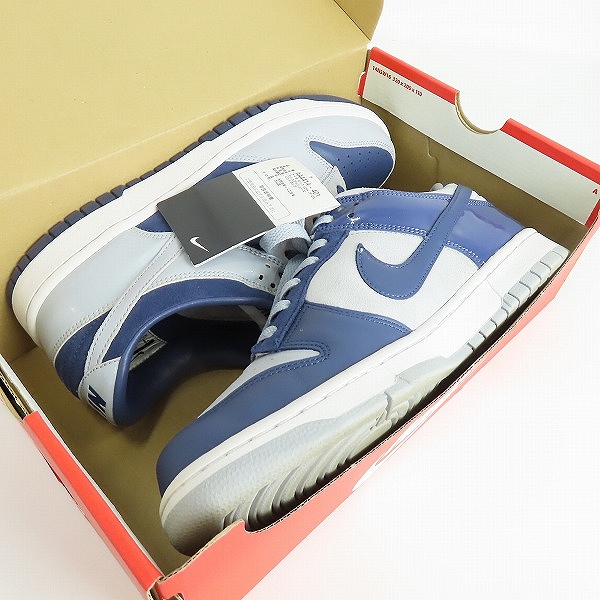 実際に弊社で買取させて頂いたNIKE×atmos/ナイキ×アトモス DUNK LOW JP QS mismatched/ダンク ロー JP クイックストライク ミスマッチ AA4414-401/27の画像 7枚目