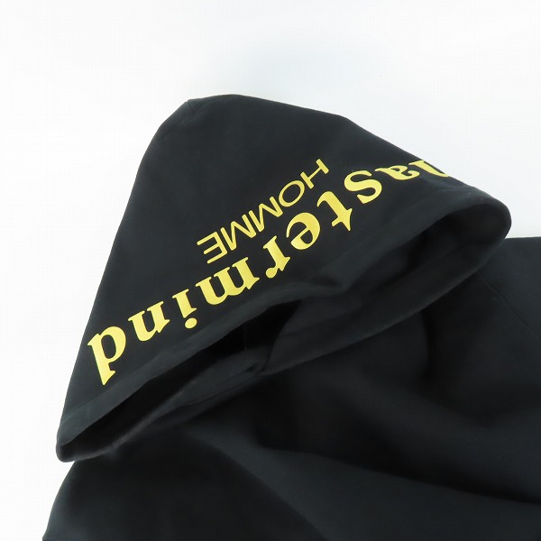 実際に弊社で買取させて頂いたmastermind HOMME×A-GIRL'S/マスターマインド×エイガールズ ゴールドロゴプリントパーカー 15AWMM-SW87-05/Lの画像 5枚目