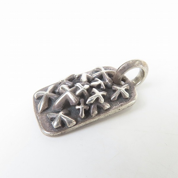 実際に弊社で買取させて頂いたBWL/BILL WALL LEATHER/ビルウォールレザー ラッキー クロス ドッグタグ ペンダントネックレス