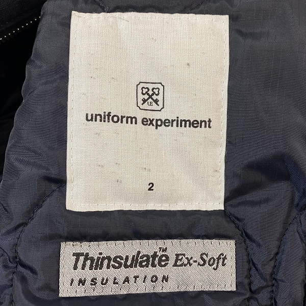 実際に弊社で買取させて頂いたUNIFORM experiment/ユニフォームエクスペリメント デッキジャケット UE-145034/2の画像 2枚目