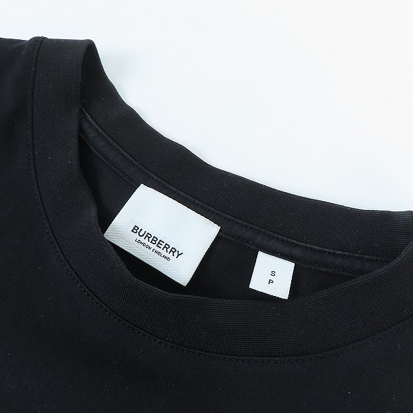 実際に弊社で買取させて頂いたBURBERRY/バーバリー TBロゴプリントTシャツ/Sの画像 6枚目