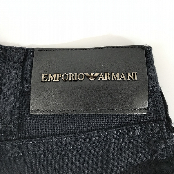 実際に弊社で買取させて頂いたGIORGIO ARMANI/ジョルジオアルマーニ リネン パンツ/31の画像 2枚目